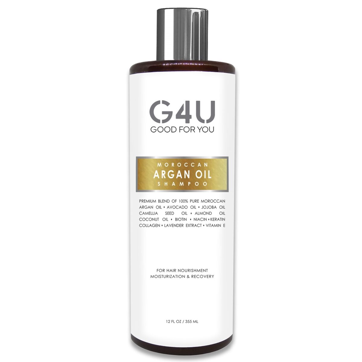 G4U Moroccan Argan Oil Shampoo for Men and Women